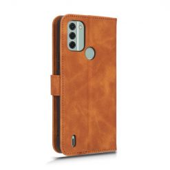 Peňaženkové puzdro Solid hnedé – Nokia C31 | Kryty na mobil Kryty na mobil | Peňaženkové puzdro Solid hnedé – Nokia C31 | Kryty na mobil