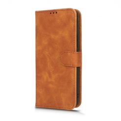 Kryty na mobil | Peňaženkové puzdro Solid hnedé – Xiaomi 13 Pro | Kryty na mobil