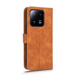 Kryty na mobil | Peňaženkové puzdro Solid hnedé – Xiaomi 13 Pro | Kryty na mobil