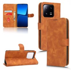 Kryty na mobil | Peňaženkové puzdro Solid hnedé – Xiaomi 13 Pro | Kryty na mobil