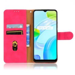 Kryty na mobil | Peňaženkové puzdro Solid ružové – Realme C30 | Kryty na mobil