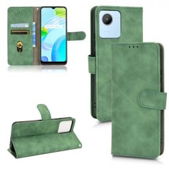 Kryty na mobil | Peňaženkové puzdro Solid zelené – Realme C30 | Kryty na mobil