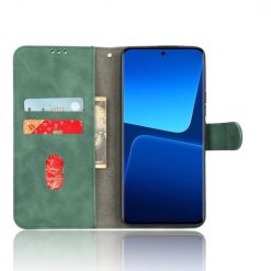 Kryty na mobil | Peňaženkové puzdro Solid zelené – Xiaomi 13 Pro | Kryty na mobil
