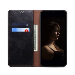 Kryty na mobil | Peňaženkové puzdro Wax case čierne – Oppo A78 5G | Kryty na mobil