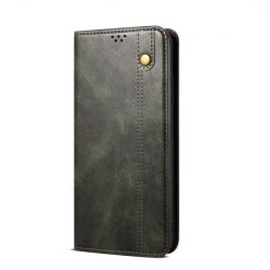 Peňaženkové puzdro Wax case zelené – Oppo A78 5G