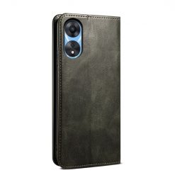 Kryty na mobil | Peňaženkové puzdro Wax case zelené – Oppo A78 5G | Kryty na mobil