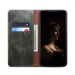 Kryty na mobil | Peňaženkové puzdro Wax case zelené – Oppo A78 5G | Kryty na mobil