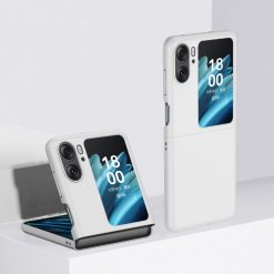 Plastový kryt Magic Color Case biely – Oppo Find N2 Flip