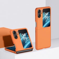 Plastový kryt Magic Color Case oranžový – Oppo Find N2 Flip