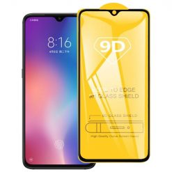 Tvrdené sklo celopovrchové čierne – Xiaomi Redmi 7