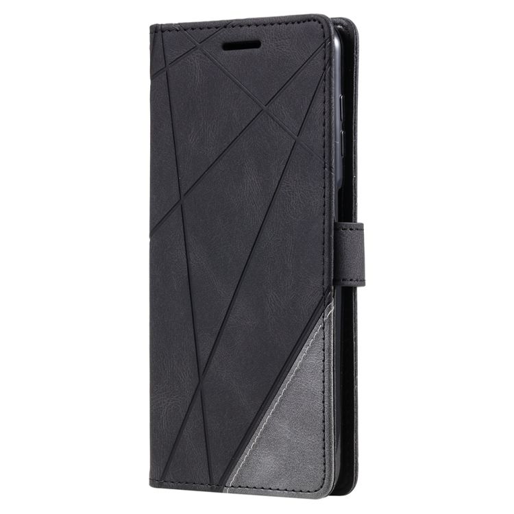 Knižkové puzdro Rhombus čierne – Samsung Galaxy A14 4G/5G | Kryty na mobil Kryty na mobil | Knižkové puzdro Rhombus čierne – Samsung Galaxy A14 4G/5G | Kryty na mobil