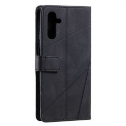 Knižkové puzdro Rhombus čierne – Samsung Galaxy A14 4G/5G | Kryty na mobil Kryty na mobil | Knižkové puzdro Rhombus čierne – Samsung Galaxy A14 4G/5G | Kryty na mobil