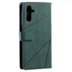 Knižkové puzdro Rhombus zelené – Samsung Galaxy A14 4G/5G | Kryty na mobil Kryty na mobil | Knižkové puzdro Rhombus zelené – Samsung Galaxy A14 4G/5G | Kryty na mobil