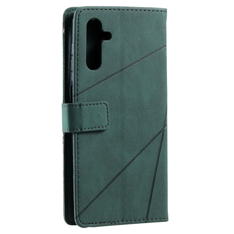 Knižkové puzdro Rhombus zelené – Samsung Galaxy A14 4G/5G | Kryty na mobil Kryty na mobil | Knižkové puzdro Rhombus zelené – Samsung Galaxy A14 4G/5G | Kryty na mobil