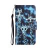 Kryty na mobil | Peňaženkové puzdro Embossing Pattern Mandala Flower modré – Samsung Galaxy A14 4G/5G | Kryty na mobil