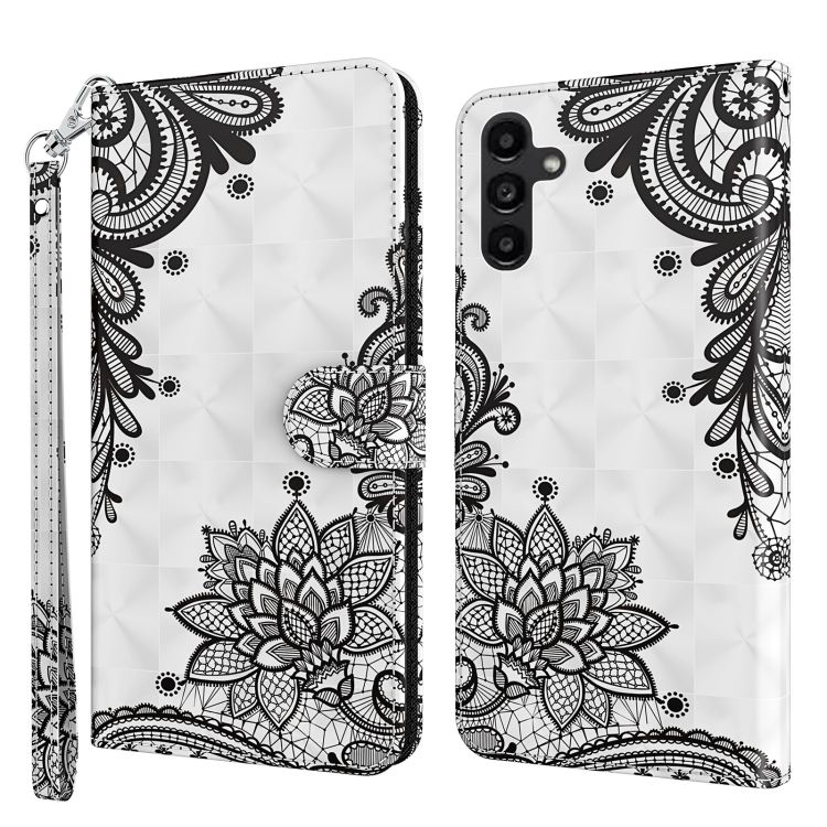 Knižkové puzdro Trendy Cross case Čierno-biele mandaly – Samsung Galaxy A14 4G/5G | Kryty na mobil Kryty na mobil | Knižkové puzdro Trendy Cross case Čierno-biele mandaly – Samsung Galaxy A14 4G/5G | Kryty na mobil