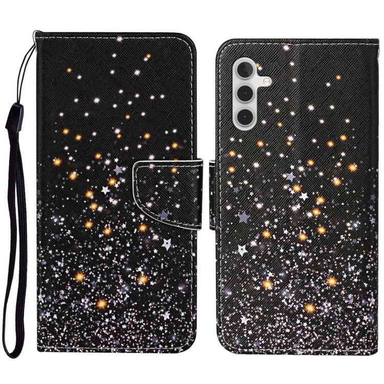 Knižkové puzdro Trendy Cross case Hviezdy – Samsung Galaxy A54 5G | Kryty na mobil Kryty na mobil | Knižkové puzdro Trendy Cross case Hviezdy – Samsung Galaxy A54 5G | Kryty na mobil