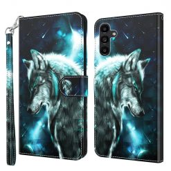 Knižkové puzdro Trendy Cross case Nočný vlk – Samsung Galaxy A14 4G/5G | Kryty na mobil Kryty na mobil | Knižkové puzdro Trendy Cross case Nočný vlk – Samsung Galaxy A14 4G/5G | Kryty na mobil
