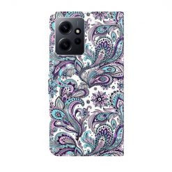 Kryty na mobil | Knižkové puzdro Trendy Cross case Páv – Xiaomi Redmi Note 12 (4G) | Kryty na mobil