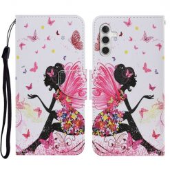 Kryty na mobil | Knižkové puzdro Trendy Cross case Víla – Samsung Galaxy A54 5G | Kryty na mobil