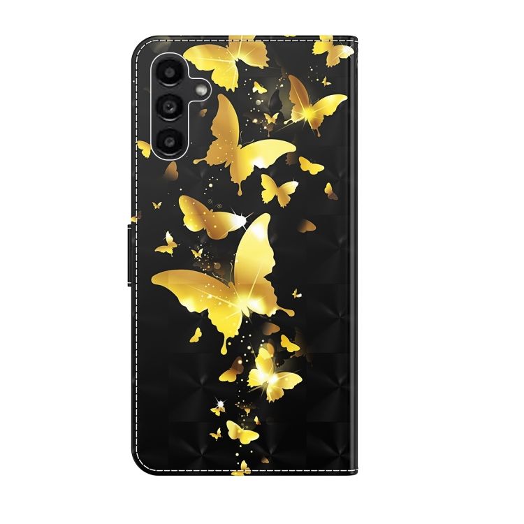 Knižkové puzdro Trendy Cross case Zlaté motýle – Samsung Galaxy A14 4G/5G | Kryty na mobil Kryty na mobil | Knižkové puzdro Trendy Cross case Zlaté motýle – Samsung Galaxy A14 4G/5G | Kryty na mobil