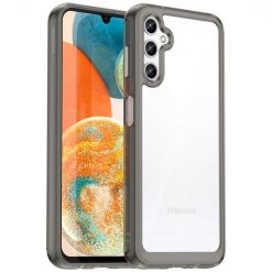 Kryty na mobil | Ochranný kryt Colorful Acrylic case transparentno-sivý – Samsung Galaxy A14 4G/5G | Kryty na mobil