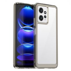 Kryty na mobil | Ochranný kryt Colorful Acrylic case transparentno-sivý – Xiaomi Redmi Note 12 (4G) | Kryty na mobil