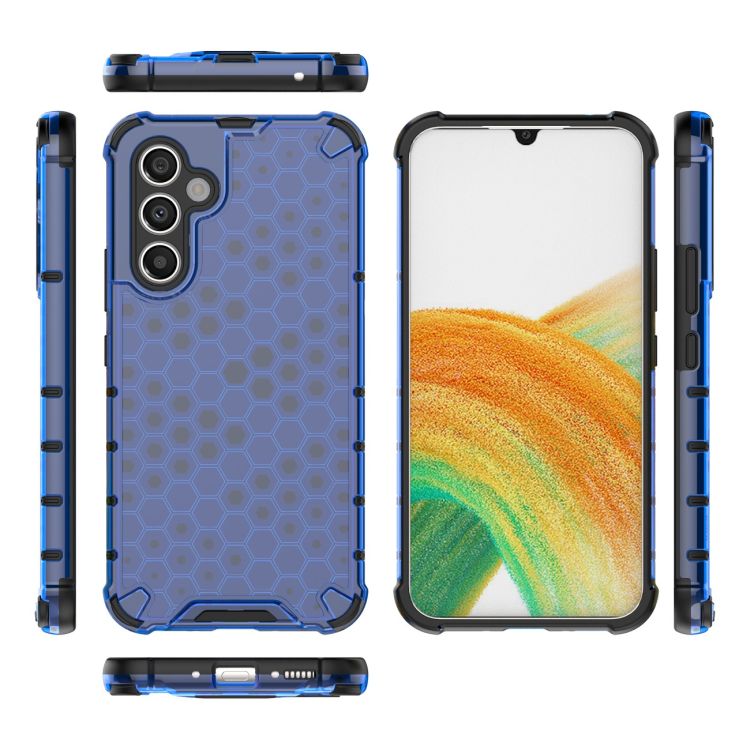 Odolný kryt Honeycomb Armor modrý – Samsung Galaxy A54 5G | Kryty na mobil Kryty na mobil | Odolný kryt Honeycomb Armor modrý – Samsung Galaxy A54 5G | Kryty na mobil