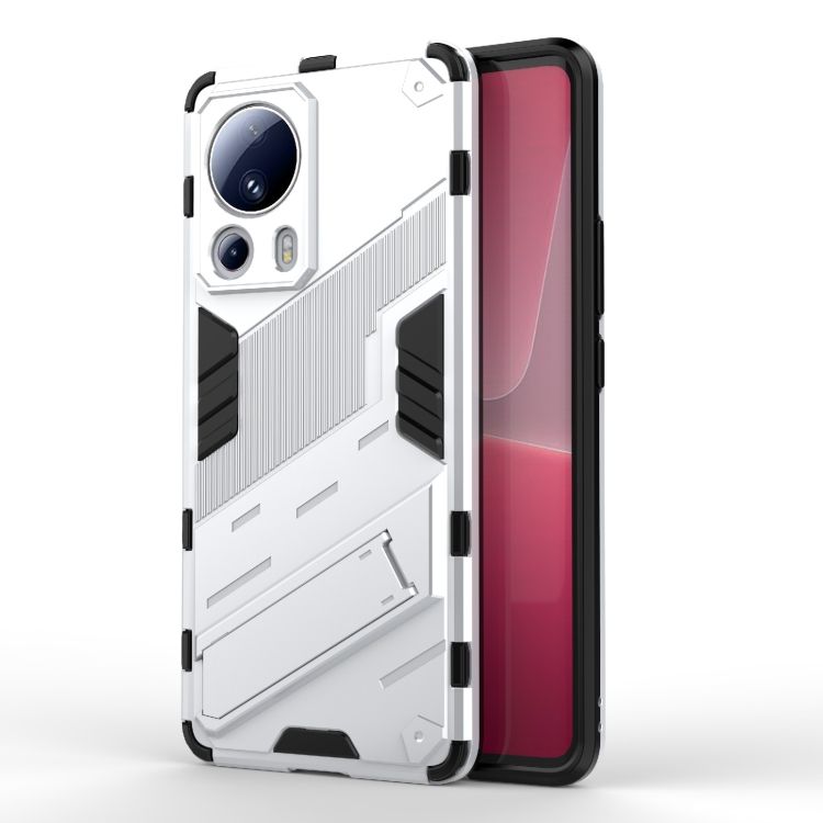 Odolný Kryt Punk armor case biely – Xiaomi 13 Lite | Kryty na mobil Kryty na mobil | Odolný Kryt Punk armor case biely – Xiaomi 13 Lite | Kryty na mobil