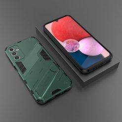 Kryty na mobil | Odolný Kryt Punk armor case zelený – Samsung Galaxy A14 4G/5G | Kryty na mobil