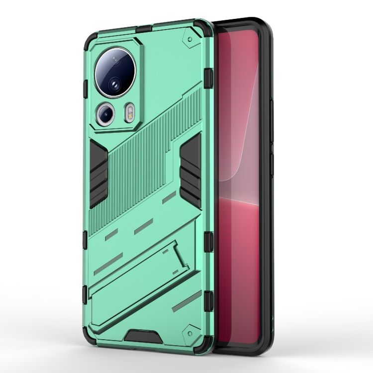 Odolný Kryt Punk armor case zelený – Xiaomi 13 Lite | Kryty na mobil Kryty na mobil | Odolný Kryt Punk armor case zelený – Xiaomi 13 Lite | Kryty na mobil