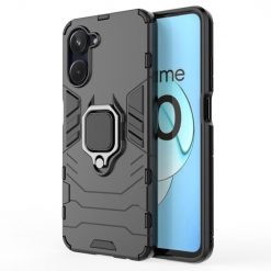 Kryty na mobil | Odolný kryt Ring Armor čierny – Realme 10 | Kryty na mobil