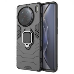 Odolný kryt Ring Armor čierny – Vivo X90 Pro
