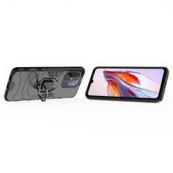 Kryty na mobil | Odolný kryt Ring Armor čierny – Xiaomi Redmi 12C | Kryty na mobil