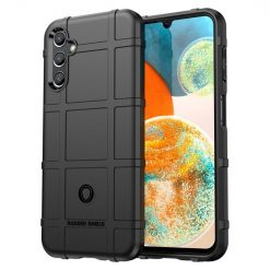 Kryty na mobil | Odolný kryt Rugged Shield čierny – Samsung Galaxy A14 4G/5G | Kryty na mobil