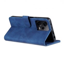 Peňaženkové puzdro AZNS Skin Feel modré – Xiaomi Redmi Note 12 5G | Kryty na mobil Kryty na mobil | Peňaženkové puzdro AZNS Skin Feel modré – Xiaomi Redmi Note 12 5G | Kryty na mobil