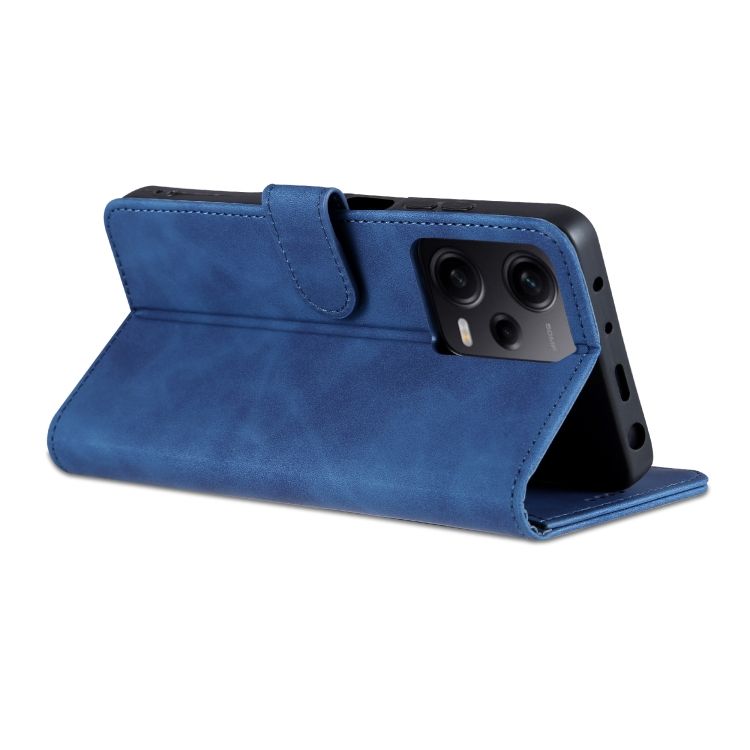Peňaženkové puzdro AZNS Skin Feel modré – Xiaomi Redmi Note 12 5G | Kryty na mobil Kryty na mobil | Peňaženkové puzdro AZNS Skin Feel modré – Xiaomi Redmi Note 12 5G | Kryty na mobil