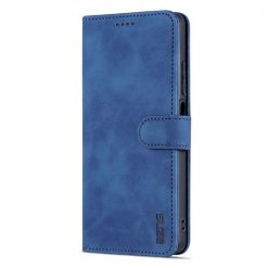 Kryty na mobil | Peňaženkové puzdro AZNS Skin Feel modré – Xiaomi Redmi Note 12 Pro | Kryty na mobil