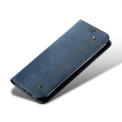 Kryty na mobil | Peňaženkové puzdro Denim Texture modré – Samsung Galaxy A14 4G/5G | Kryty na mobil