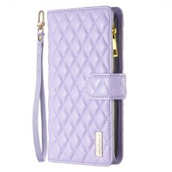 Kryty na mobil | Peňaženkové puzdro Diamond Skin case fialové – Samsung Galaxy A54 5G | Kryty na mobil