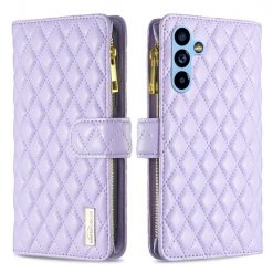 Kryty na mobil | Peňaženkové puzdro Diamond Skin case fialové – Samsung Galaxy A54 5G | Kryty na mobil