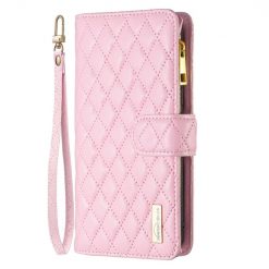 Kryty na mobil | Peňaženkové puzdro Diamond Skin case ružové – Samsung Galaxy A54 5G | Kryty na mobil