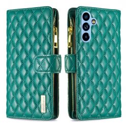 Kryty na mobil | Peňaženkové puzdro Diamond Skin case zelené – Samsung Galaxy A54 5G | Kryty na mobil