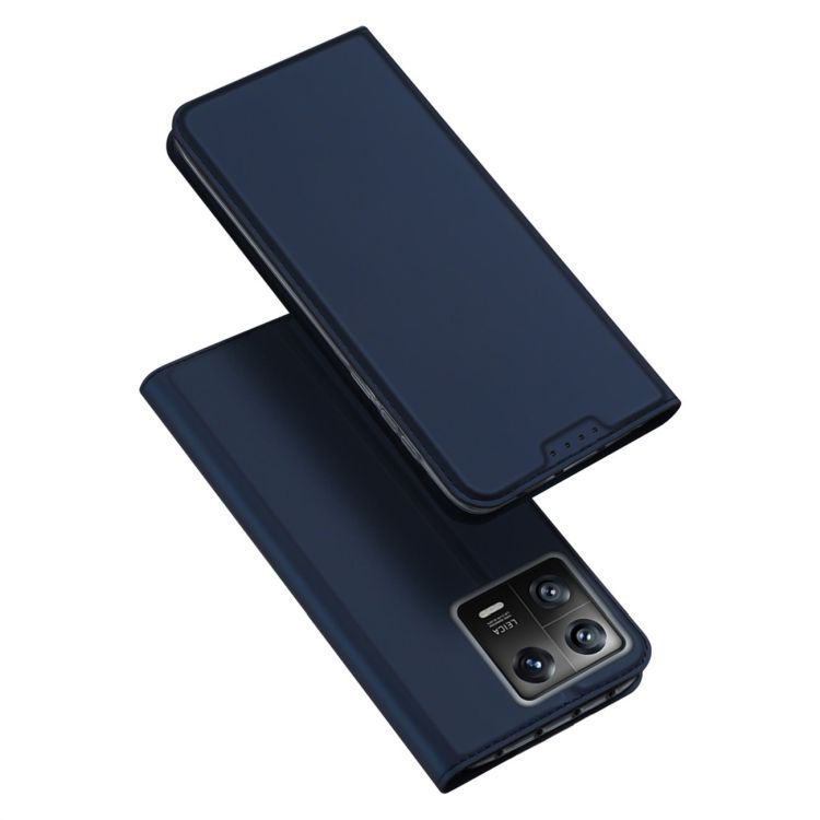Peňaženkové puzdro Dux Ducis Skin Pro modré – Xiaomi 13 | Kryty na mobil Kryty na mobil | Peňaženkové puzdro Dux Ducis Skin Pro modré – Xiaomi 13 | Kryty na mobil