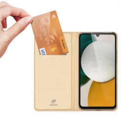 Kryty na mobil | Peňaženkové Puzdro Dux Ducis Skin Pro Zlaté – Samsung Galaxy A34 5G | Kryty na mobil