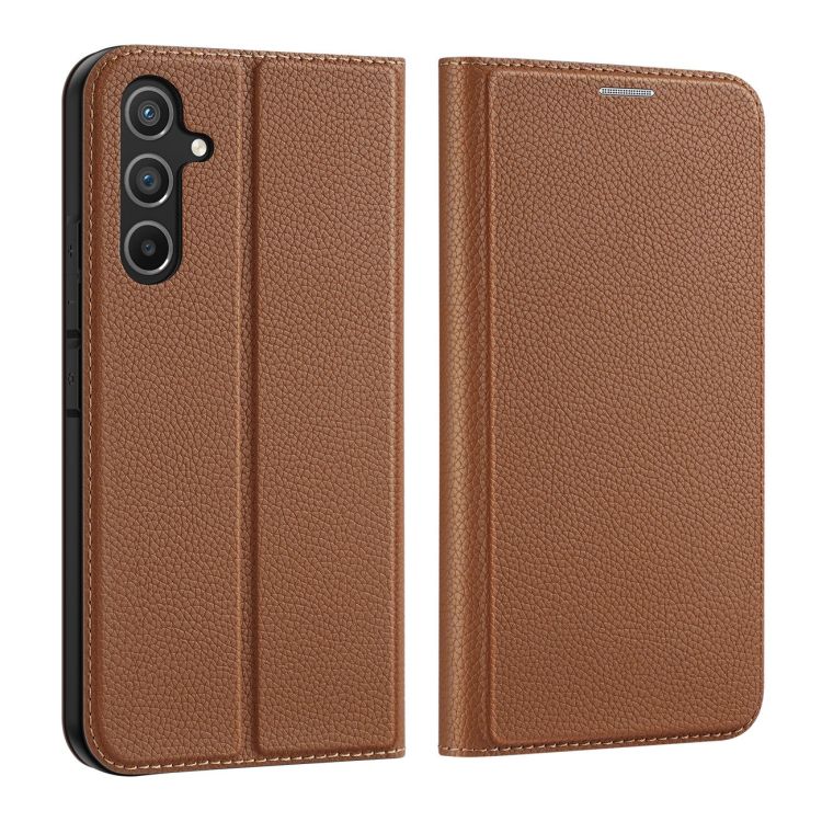 Peňaženkové puzdro Dux Ducis Skin X2 hnedé – Samsung Galaxy A54 5G | Kryty na mobil Kryty na mobil | Peňaženkové puzdro Dux Ducis Skin X2 hnedé – Samsung Galaxy A54 5G | Kryty na mobil