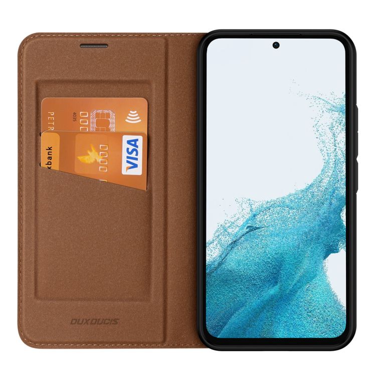 Peňaženkové puzdro Dux Ducis Skin X2 hnedé – Samsung Galaxy A54 5G | Kryty na mobil Kryty na mobil | Peňaženkové puzdro Dux Ducis Skin X2 hnedé – Samsung Galaxy A54 5G | Kryty na mobil