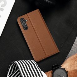 Peňaženkové puzdro Dux Ducis Skin X2 hnedé – Samsung Galaxy A54 5G | Kryty na mobil Kryty na mobil | Peňaženkové puzdro Dux Ducis Skin X2 hnedé – Samsung Galaxy A54 5G | Kryty na mobil