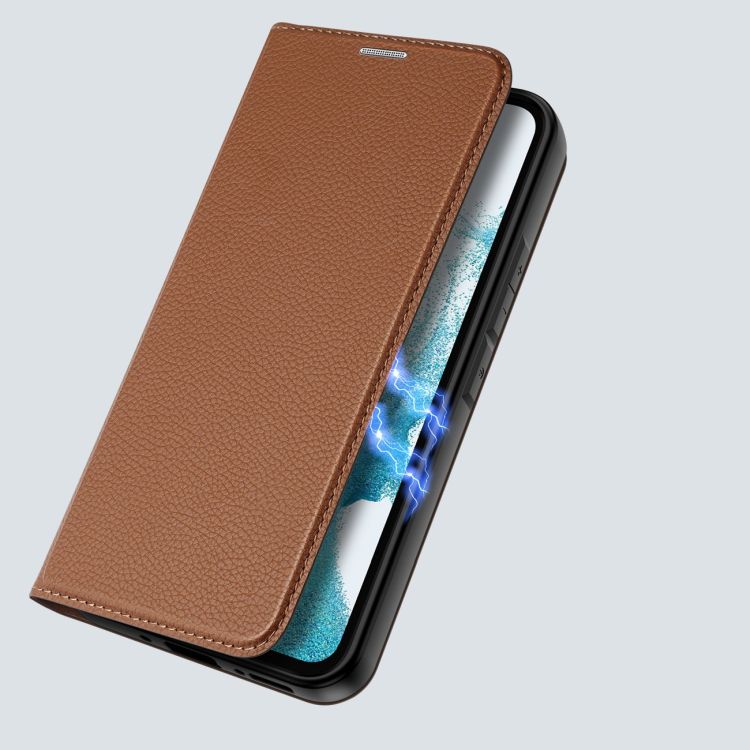 Peňaženkové puzdro Dux Ducis Skin X2 hnedé – Samsung Galaxy A54 5G | Kryty na mobil Kryty na mobil | Peňaženkové puzdro Dux Ducis Skin X2 hnedé – Samsung Galaxy A54 5G | Kryty na mobil