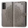 Kryty na mobil | Peňaženkové puzdro Embossing Pattern Mandala Flower ružové – Samsung Galaxy A14 4G/5G | Kryty na mobil